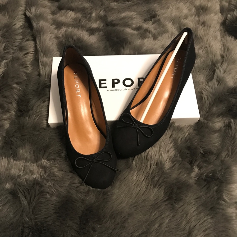 Block heel shoe